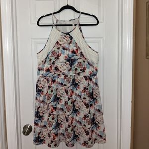 Multicolored floral dress